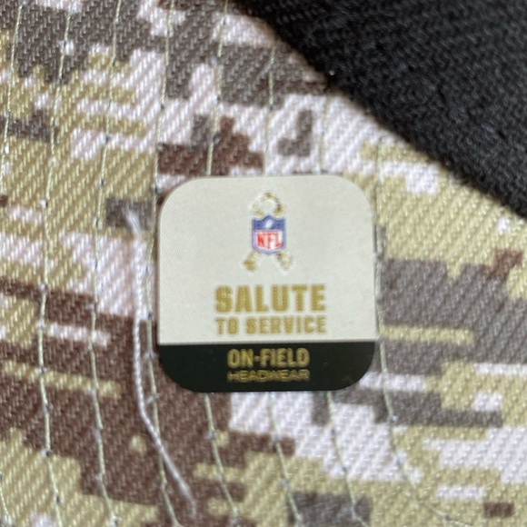 NFL NY Giants New Era Salute to Service cap in great condition size M/L - Picture 6 of 13